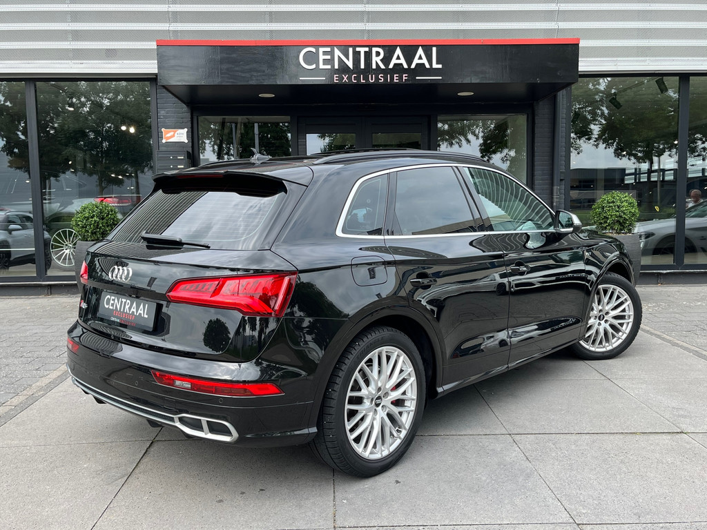 Audi SQ5 3.0 TFSI Quattro 354PK – Pano – Memory – Head-Up – Luchtvering – Carbon – Camera – ACC – Keyless – Leder – Carplay - Afbeelding 4