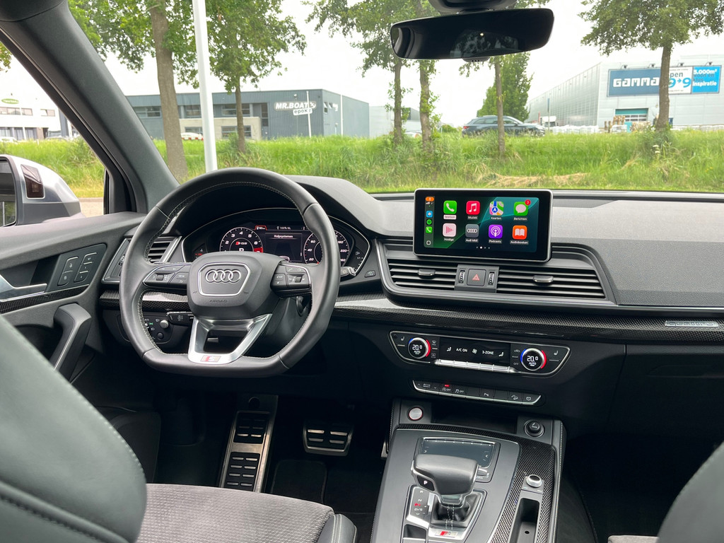 Audi SQ5 3.0 TFSI Quattro 354PK – Pano – Memory – Head-Up – Luchtvering – Carbon – Camera – ACC – Keyless – Leder – Carplay - Afbeelding 56