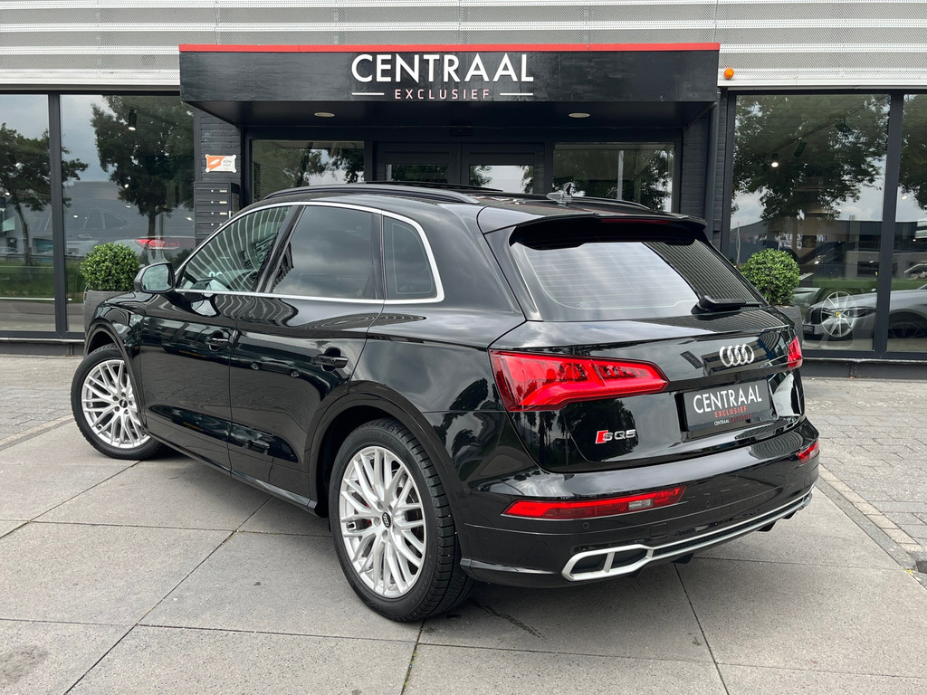 Audi SQ5 3.0 TFSI Quattro 354PK – Pano – Memory – Head-Up – Luchtvering – Carbon – Camera – ACC – Keyless – Leder – Carplay - Afbeelding 6