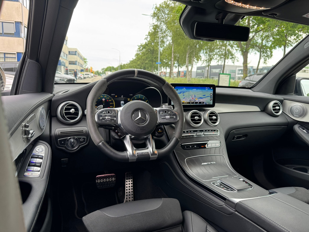 Mercedes-Benz GLC Coupé AMG 63 S 4MATIC plus 510PK – Burmester – Memory – ACC – Keyless – Carplay - Afbeelding 25