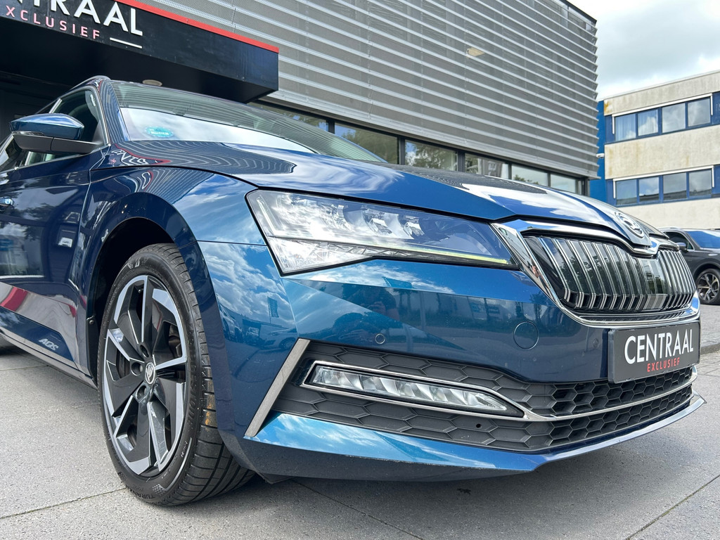 Škoda Superb Combi 1.4 TSI iV Business Edition Plus – ACC – Camera – Keyless – Carplay – Stoelverwarming – 218PK - Afbeelding 38