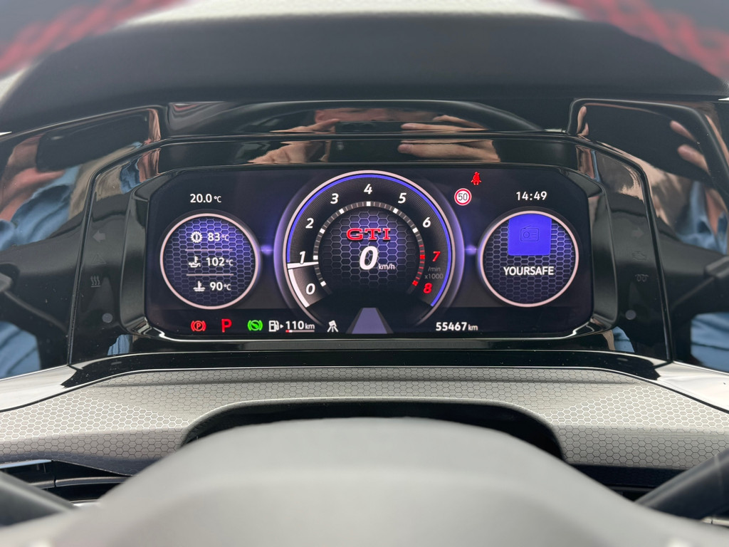 Volkswagen Golf GTI Clubsport 2.0 TSI 300PK – Pano – Camera – IQ Light – ACC – Carplay – Ambient Light - Afbeelding 9